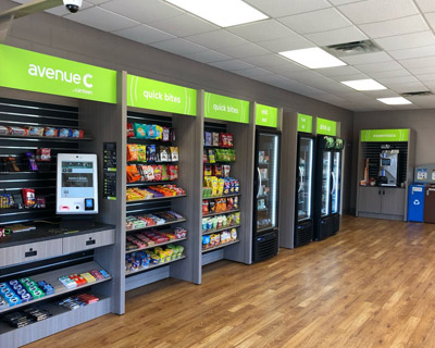 Self-serve micro-markets and pantry services in Quebec