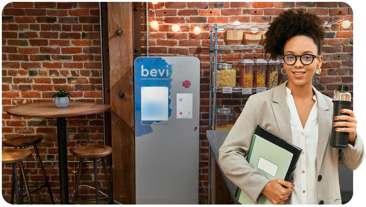 Bevi water service in Toronto, Montreal & Vancouver